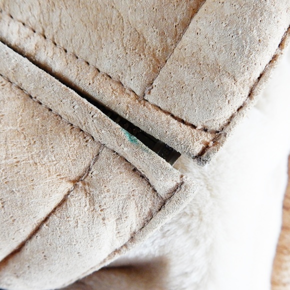 Winlit New York beige suede winter jacket - Picture 6 of 8